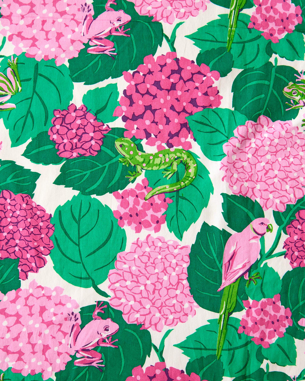 Secret Garden - PJ Pants - Pink Hydrangea - Printfresh