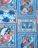 Tidal Tapestry - Back to Bed Short Set - Saltwater Blue - Printfresh