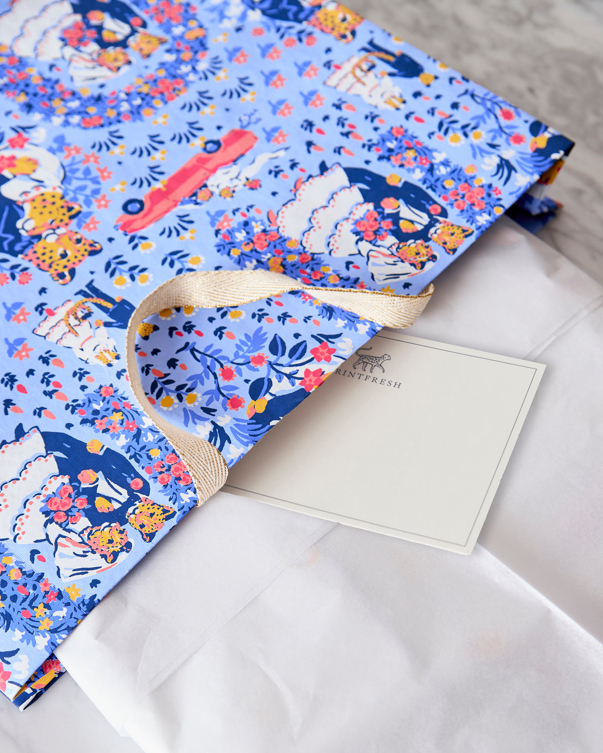 Tie the Knot - Handmade Gift Bag - Printfresh