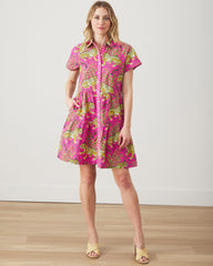 Bagheera - Easy Elegance Dress - Hot Pink - Printfresh