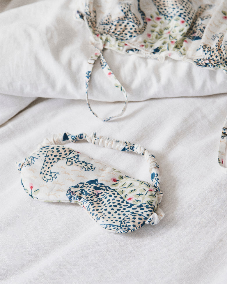 Bagheera - Eco Satin Eye Mask - Wedding Cake - Printfresh