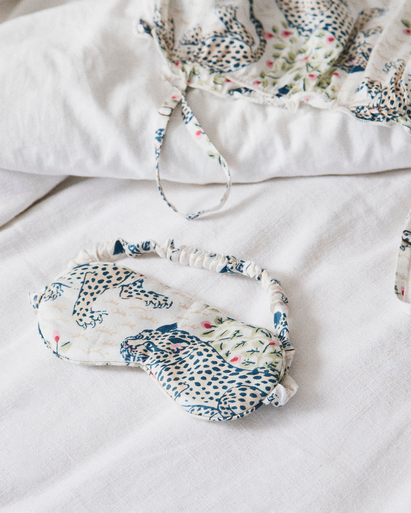 Bagheera - Eco Satin Eye Mask - Wedding Cake - Printfresh