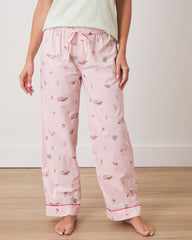 Woodland Storybook - PJ Pants - Blush - Printfresh