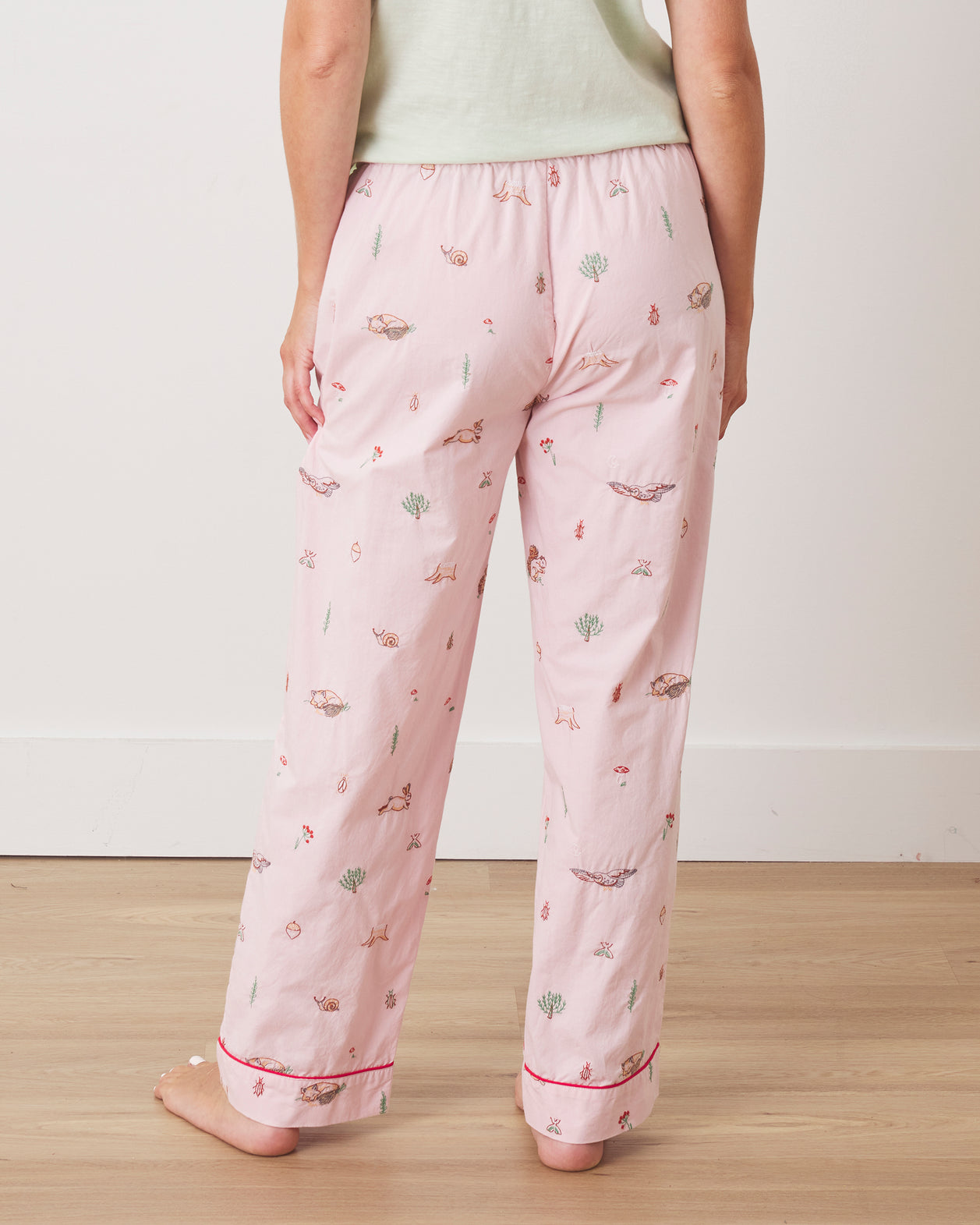 Woodland Storybook - PJ Pants - Blush - Printfresh