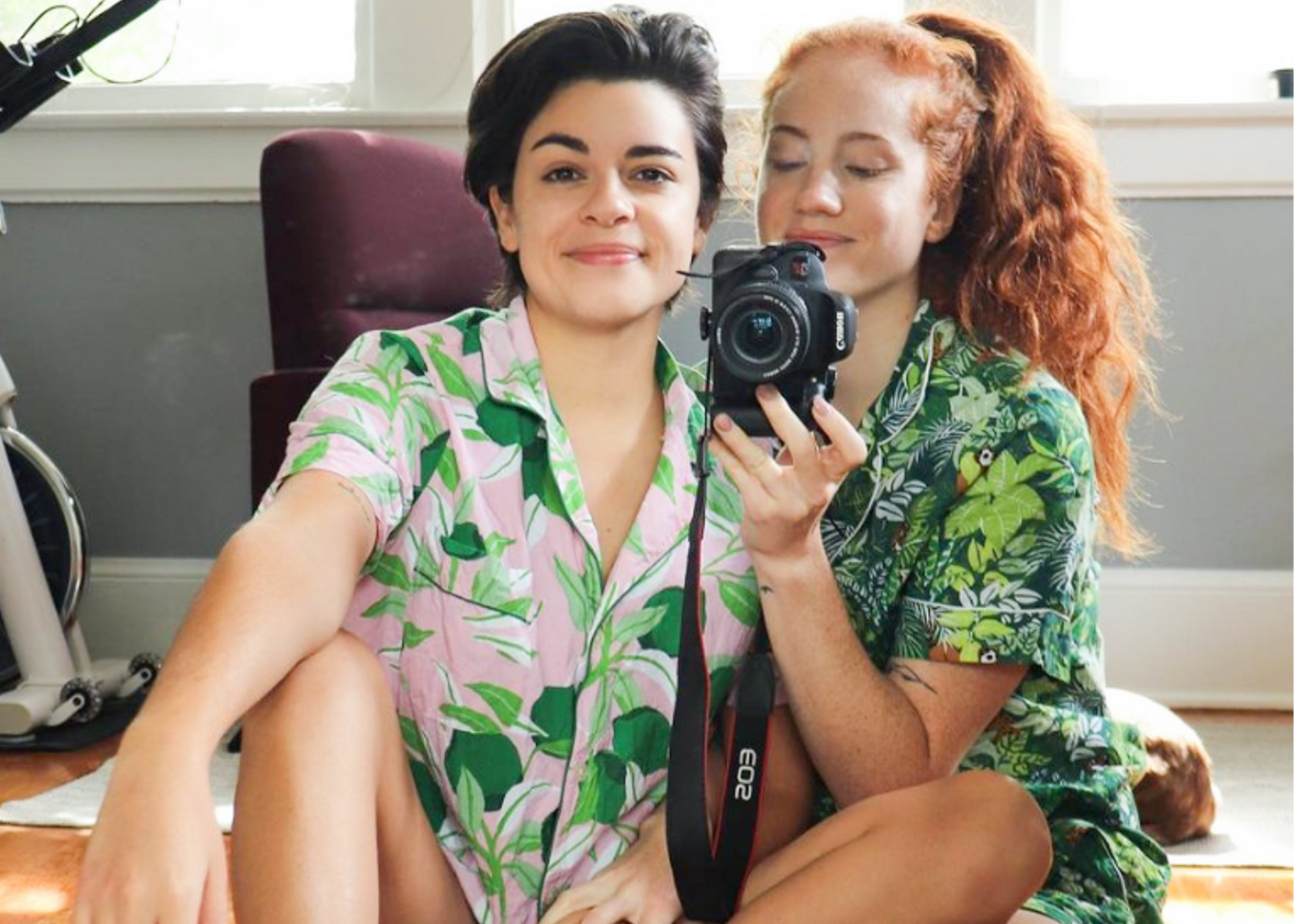 Tropical Oasis and Lime Zest Pajamas