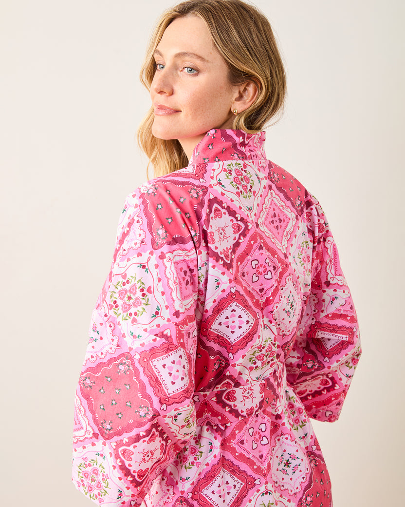 Vintage Valentine - Robe - Mailbox Pink - Printfresh