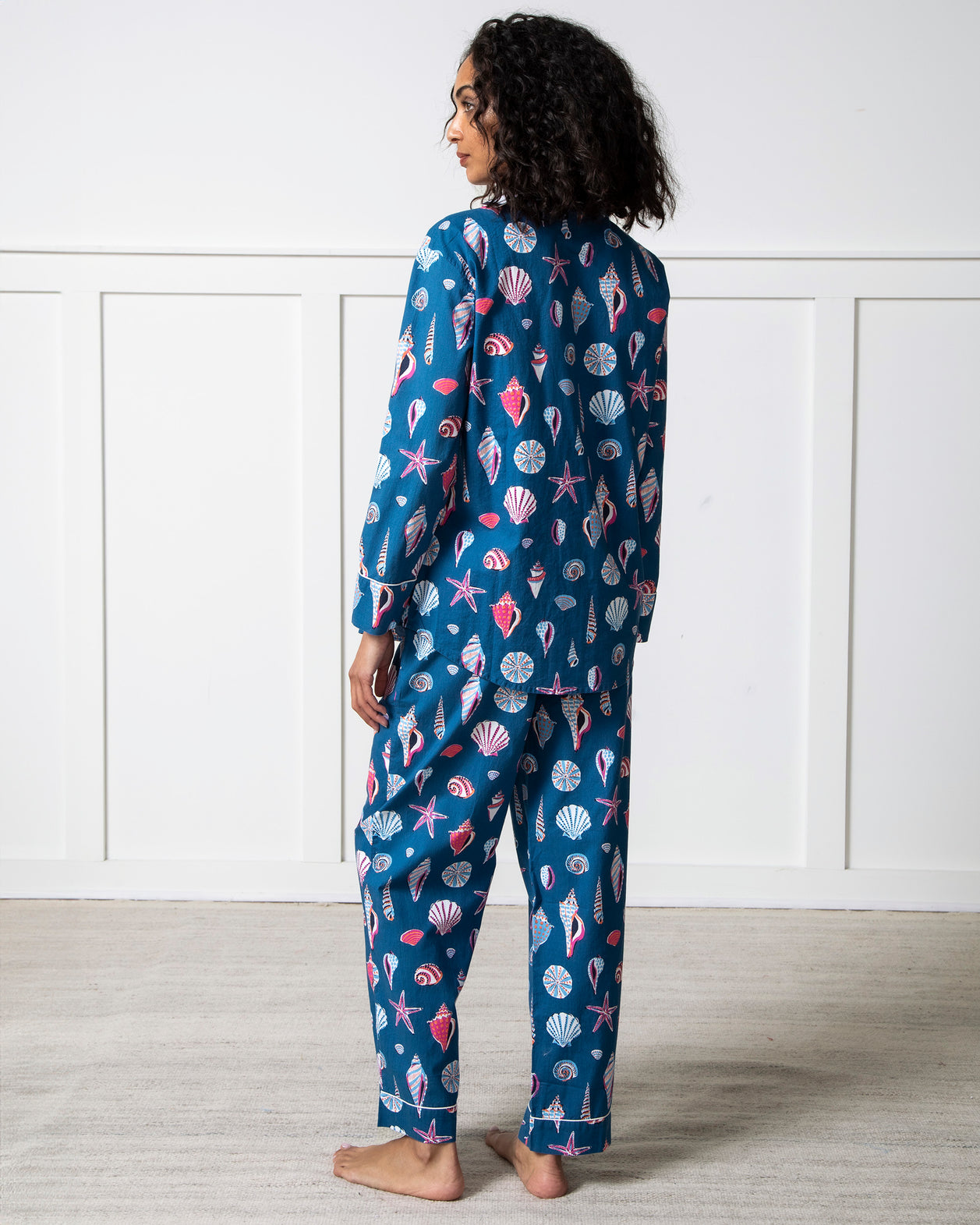 Beachcomber - Petite Long PJ Set - Shoreline Blue - Printfresh