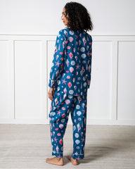 Beachcomber - Long PJ Set - Shoreline Blue - Printfresh