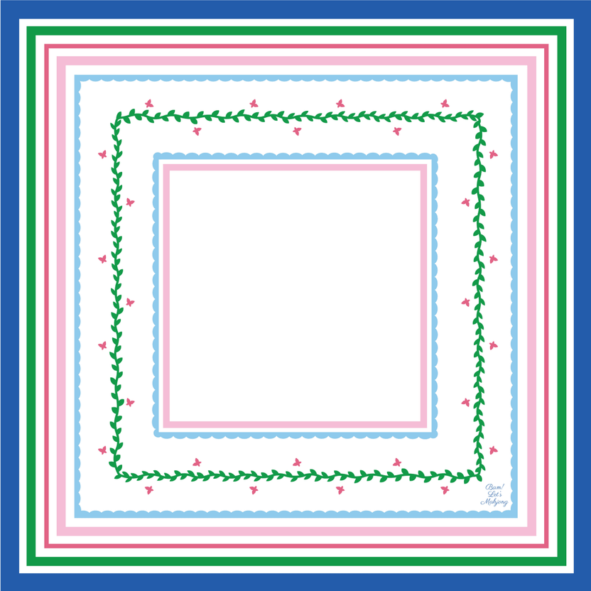 Grandmillennial Mahjong Mat