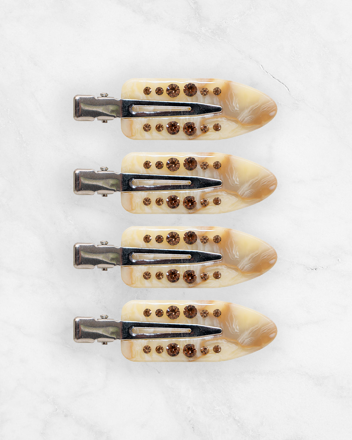 Vanilla Bean - Emi Jay Popstar Clip Set Of 4 - Emi Jay - Printfresh