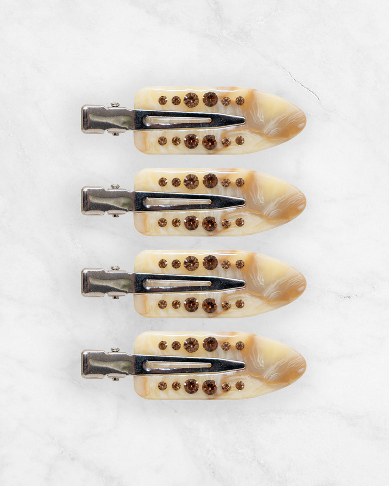 Vanilla Bean - Emi Jay Popstar Clip Set Of 4 - Emi Jay - Printfresh