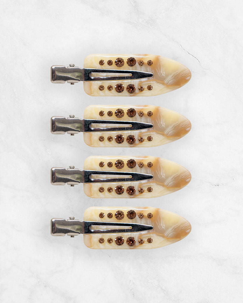 Vanilla Bean - Emi Jay Popstar Clip Set Of 4 - Emi Jay - Printfresh