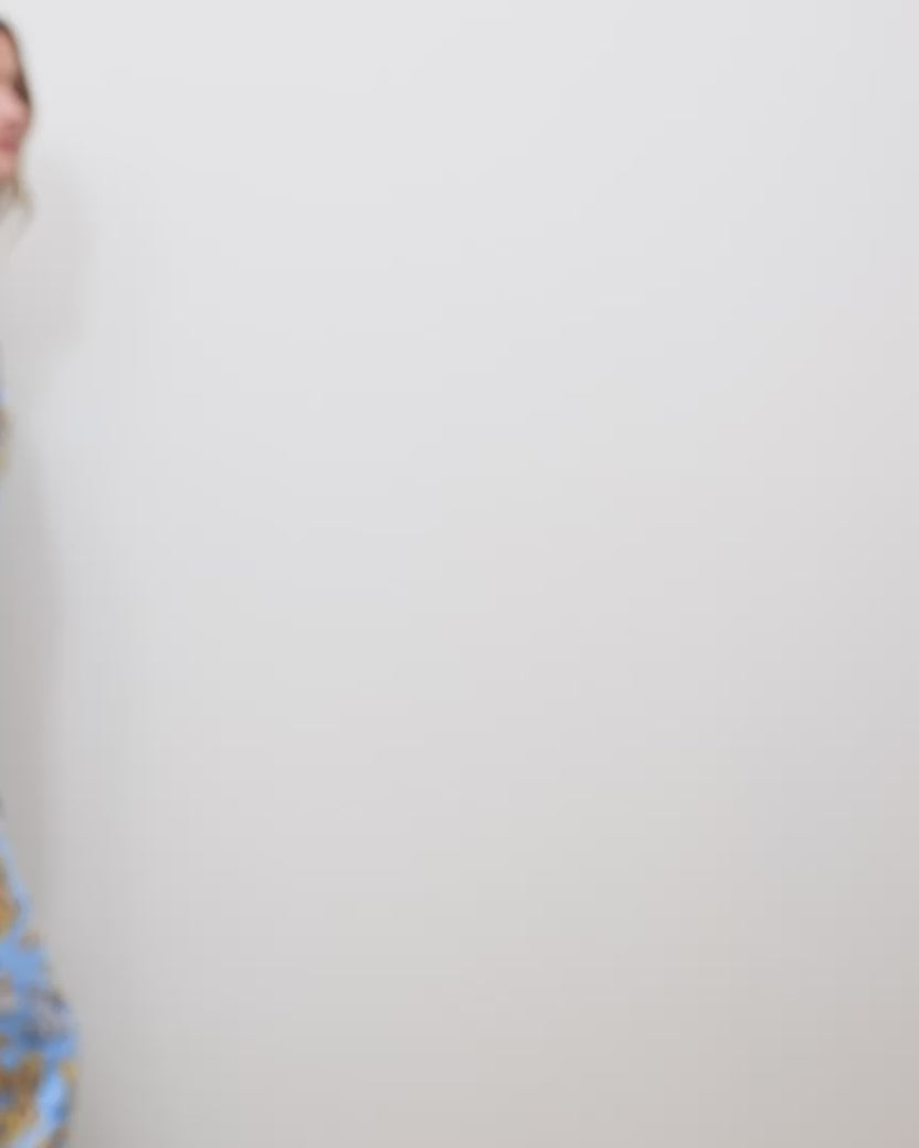 Palm Royale Pooches - Eco Satin Wildest Dreams Set - Cerulean Splash