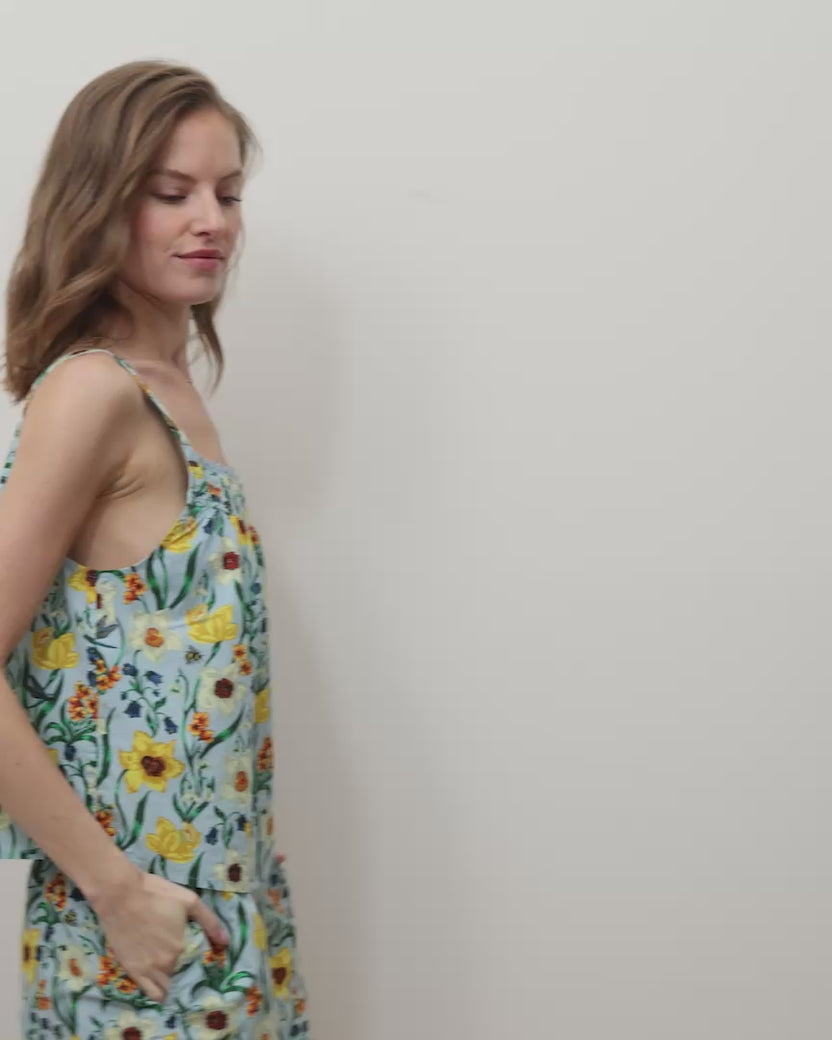 Dreamy Daffodil - Back To Bed Short Set - Moonwater