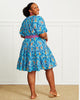 Seeking Shade - It's a Date Dress - Robin's Egg Blue - Printfresh