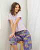 Saturday Tee - Knit T-Shirt - Orchid Hush - Printfresh