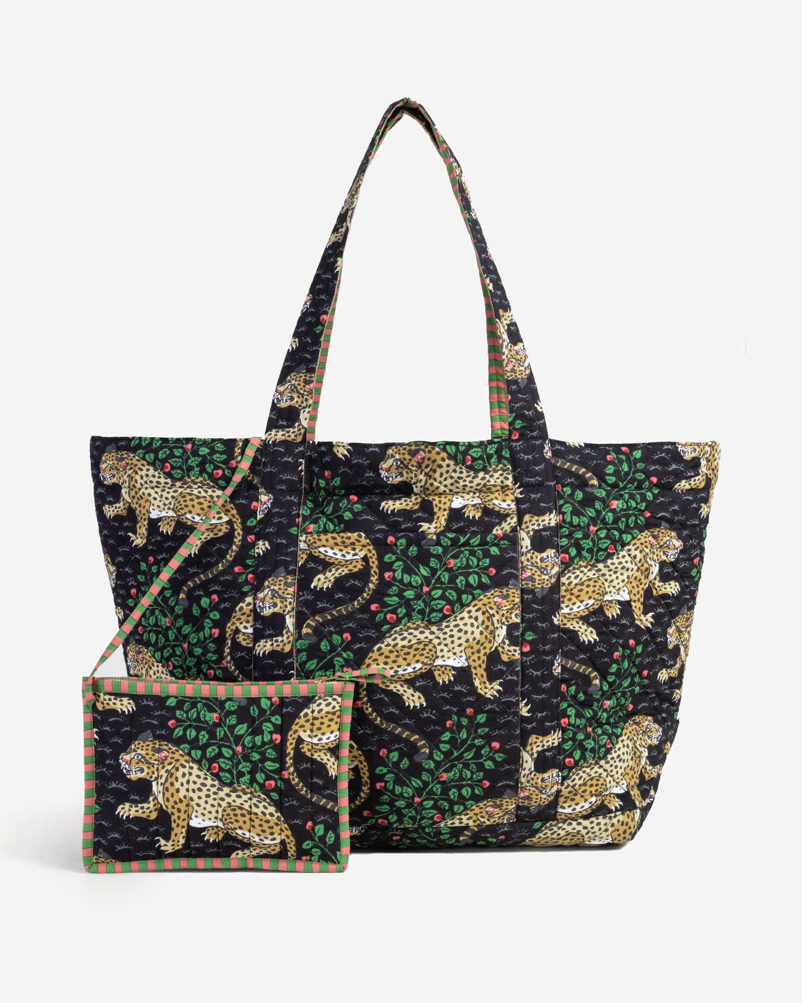 Bagheera - Weekend Bag with Pouch - Ink - Printfresh