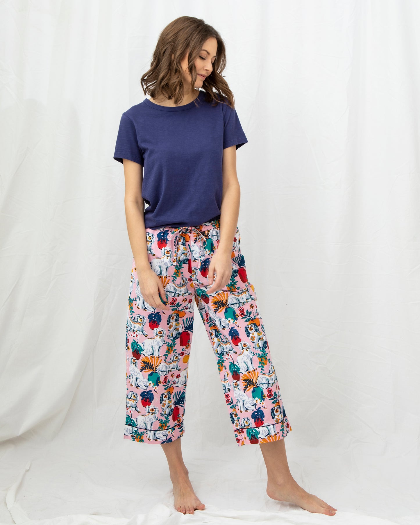 Saturday Tee - Knit T-Shirt - Indigo - Printfresh