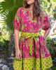 Bagheera - Walk in the Park Dress - Hot Pink - Printfresh