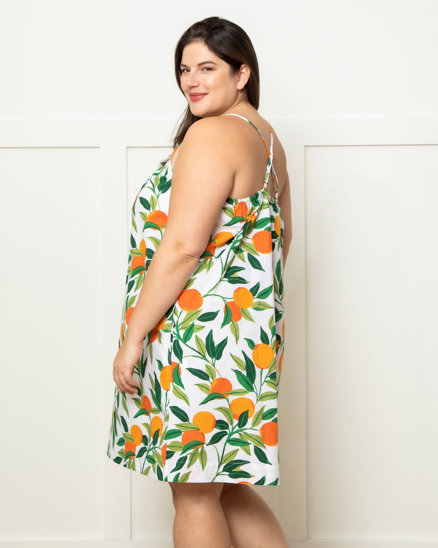 Clementine - Cami Nightgown - Cloud - Printfresh