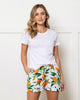 Clementine - Pajama Shorts - Cloud - Printfresh