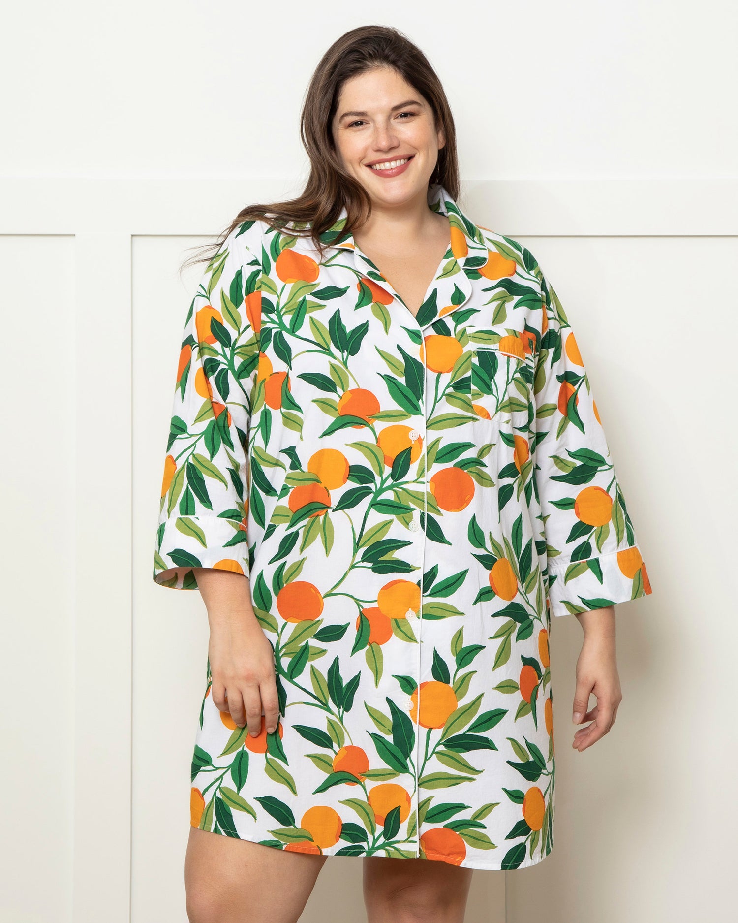 Clementine - Sleep Shirt - Cloud - Printfresh