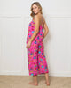 Hummingbird Haven - Cami Cropped Pants Set - Fresh Raspberry - Printfresh