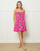 Hummingbird Haven - Cami Nightgown - Fresh Raspberry - Printfresh