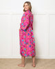 Hummingbird Haven - Robe - Fresh Raspberry - Printfresh