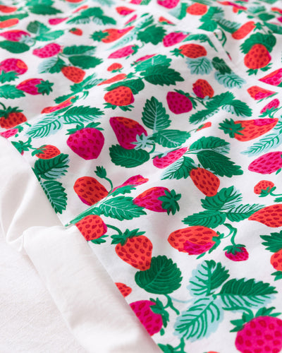 Strawberry Fields - Sheet Set - Orange Cloud - Printfresh