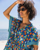 Strawberry Fields - Let's Cruise Caftan - Queen Blue - Printfresh