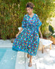 Strawberry Fields - Let's Cruise Caftan - Queen Blue - Printfresh