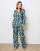 Strawberry Fields - Long Sleep Set - Queen Blue - Printfresh