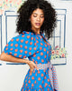 Zinnia - Walk in the Park Dress - Nautical Blue - Printfresh