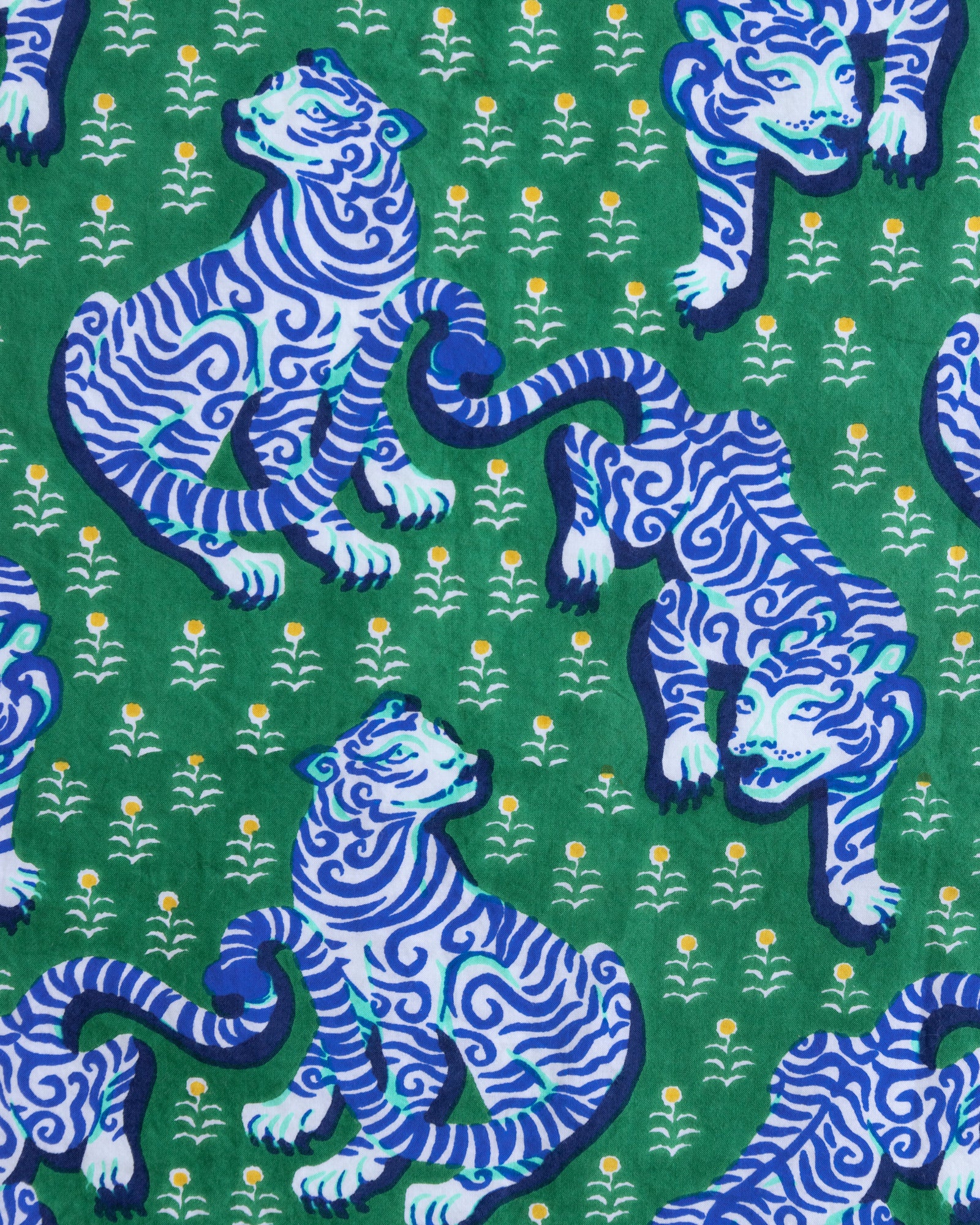 Tiger Queen - Pajama Pants - Jade - Printfresh