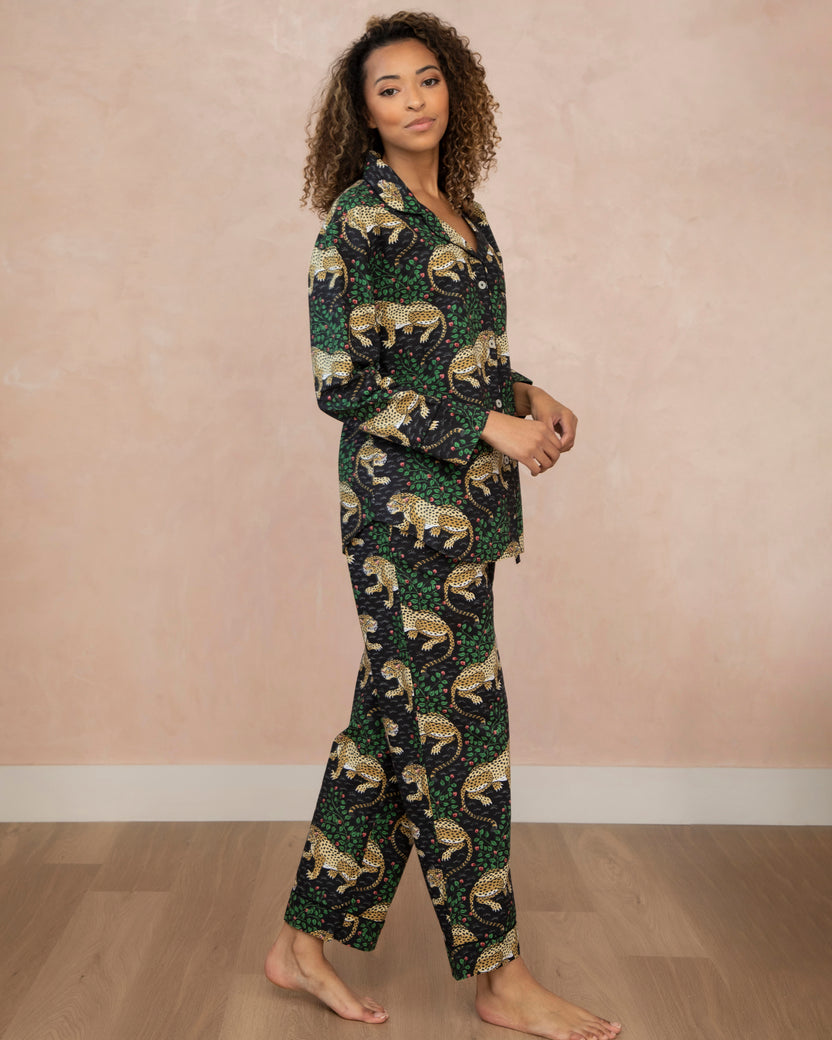 Bagheera - Petite Long Sleep Set - Ink - Printfresh