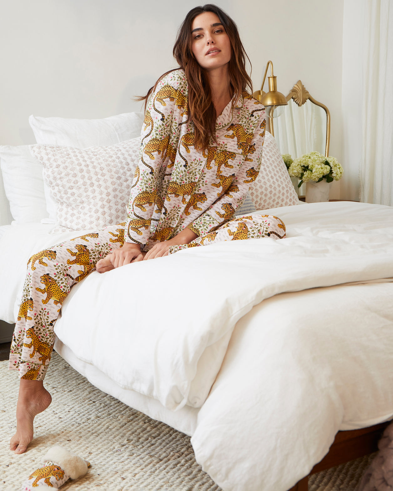 Bagheera - Tall Long Sleep Set - Blush - Printfresh