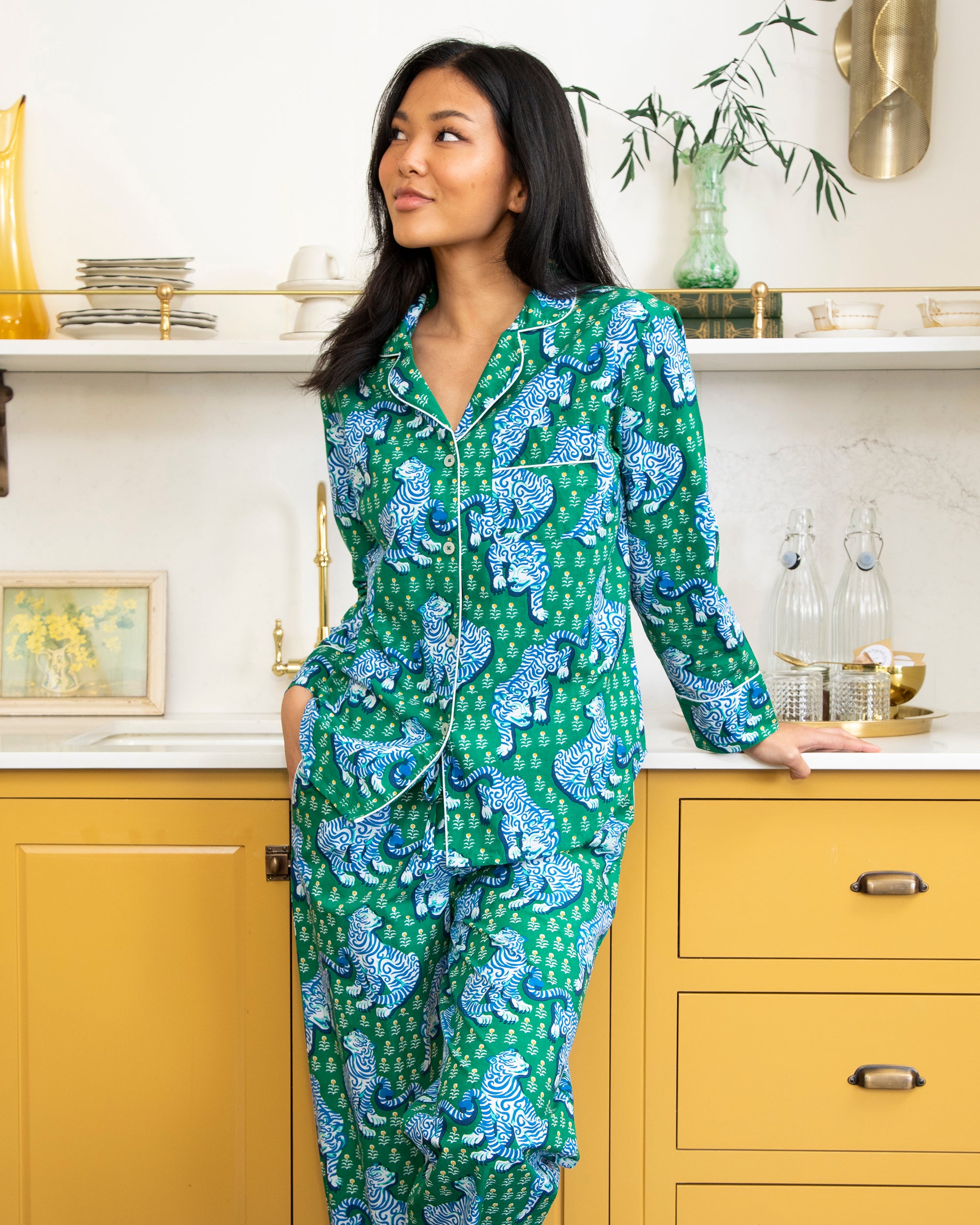 Women's Modal Pajamas, Sleep Tees, Sleep Dress - Hass® Apparel by Avocado –  Avocado Green Mattress