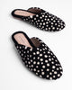 Leopard Spot - Tufted Slippers - Charcoal - Printfresh