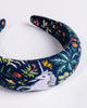 Unicorn's Garden - Padded Headband - Indigo - Printfresh