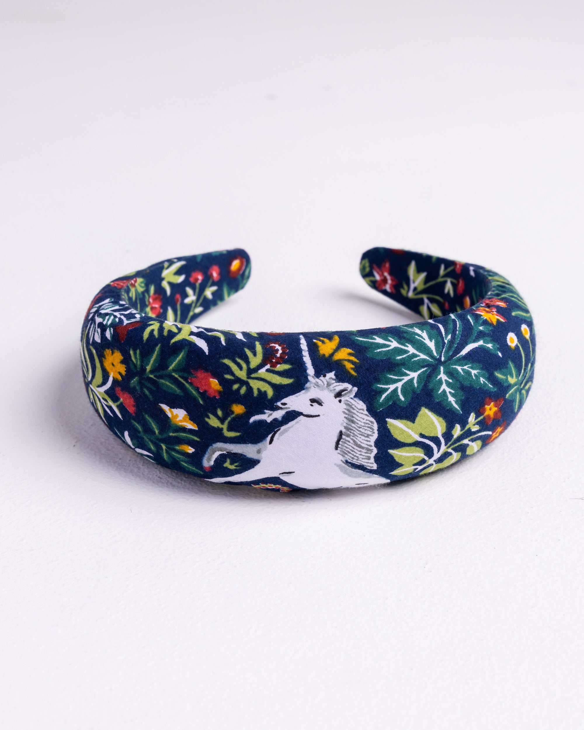Unicorn's Garden - Padded Headband - Indigo - Printfresh