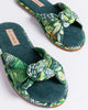 Tropical Oasis - Twisted Knot Slide - Sage - Printfresh