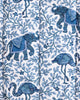 Flamenco - Quilted Sham - Pale Blue - Printfresh