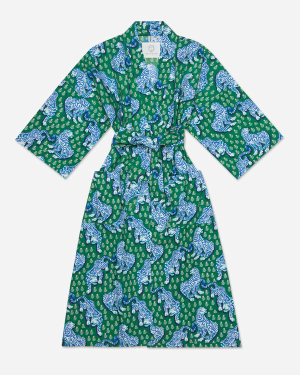 Tiger Queen - Robe - Jade - Printfresh